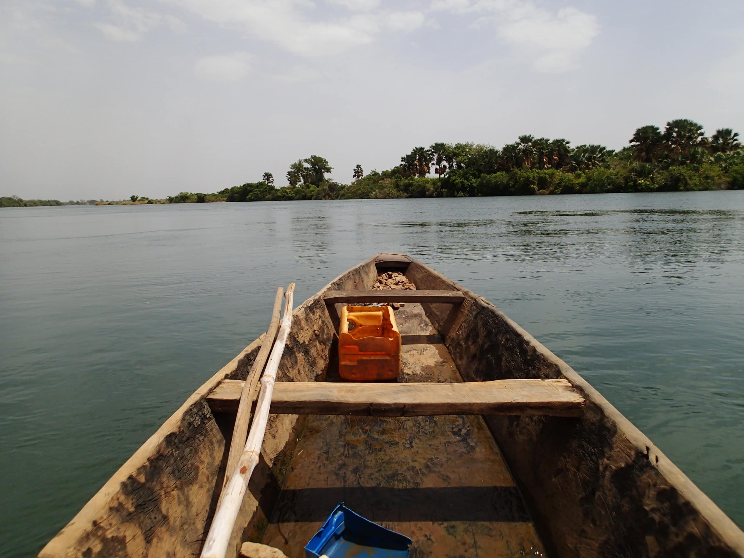 Pirogue Bozo sur le Bafing